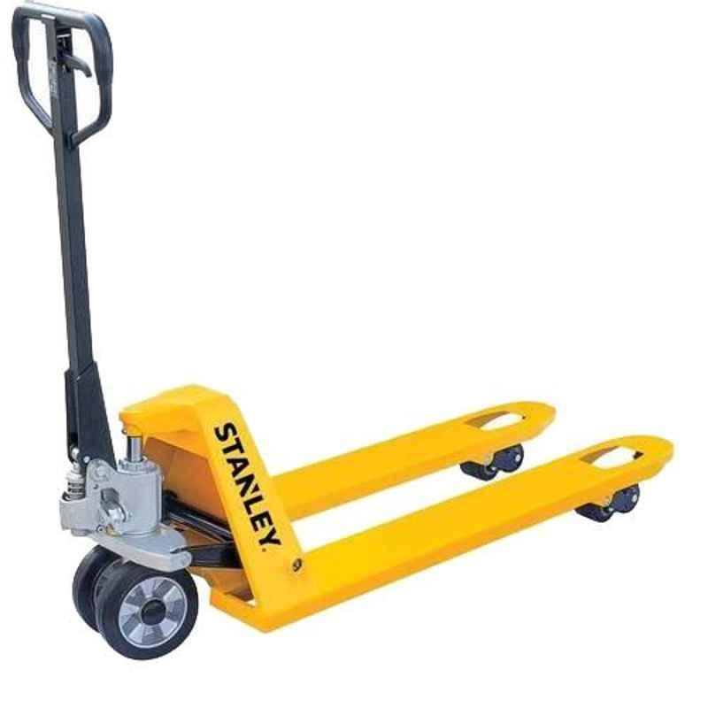 Stanley 2000kg Alloy Steel Yellow Hand Pallet Truck, CPT-20