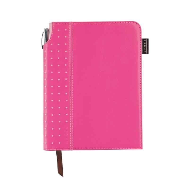 Cross Black xxlarge Textured Journal Notebook with Black Ink Ballpoint Pen Set, AC249-1S
