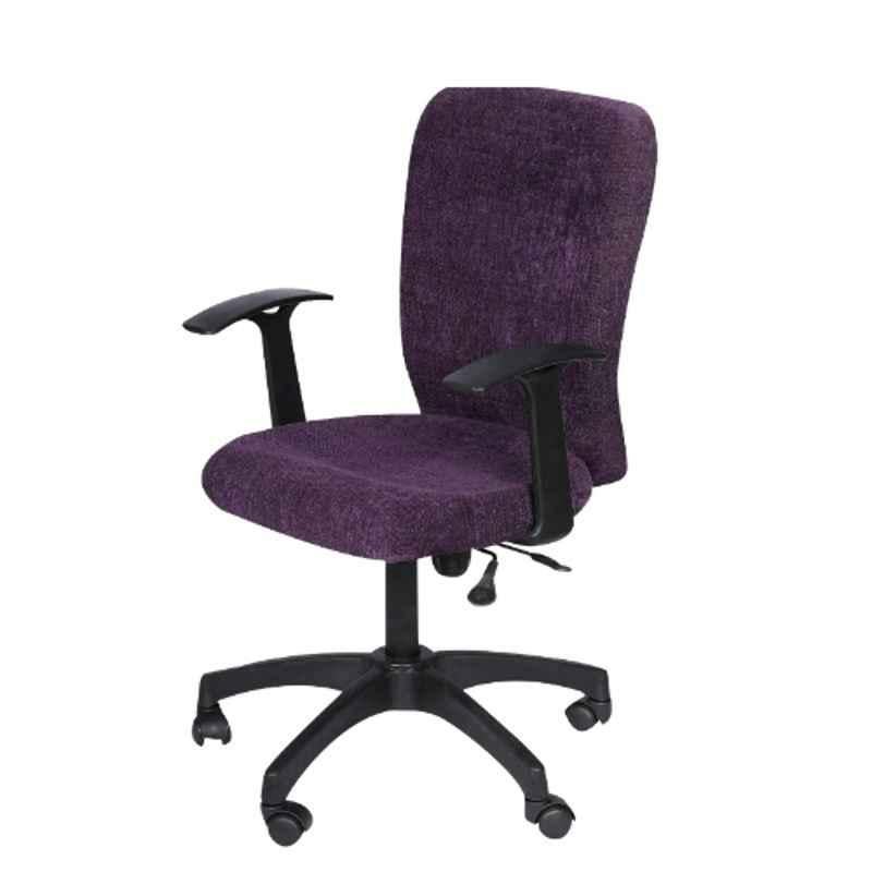 Heikin Fabric Purple xxlarge Back Ergonomic Office Chair for Work from Home & Study, HE-00093