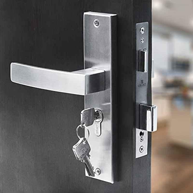 Voltizi 8 inch Stainless Steel 304 Mortise Door Lock Handle Set with Both Side Key, LB-10001