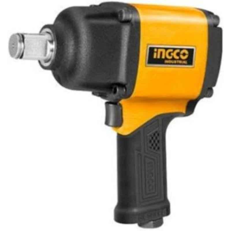 Ingco 1 inch Yellow & Black Pneumatic Impact Wrench, AIW11223