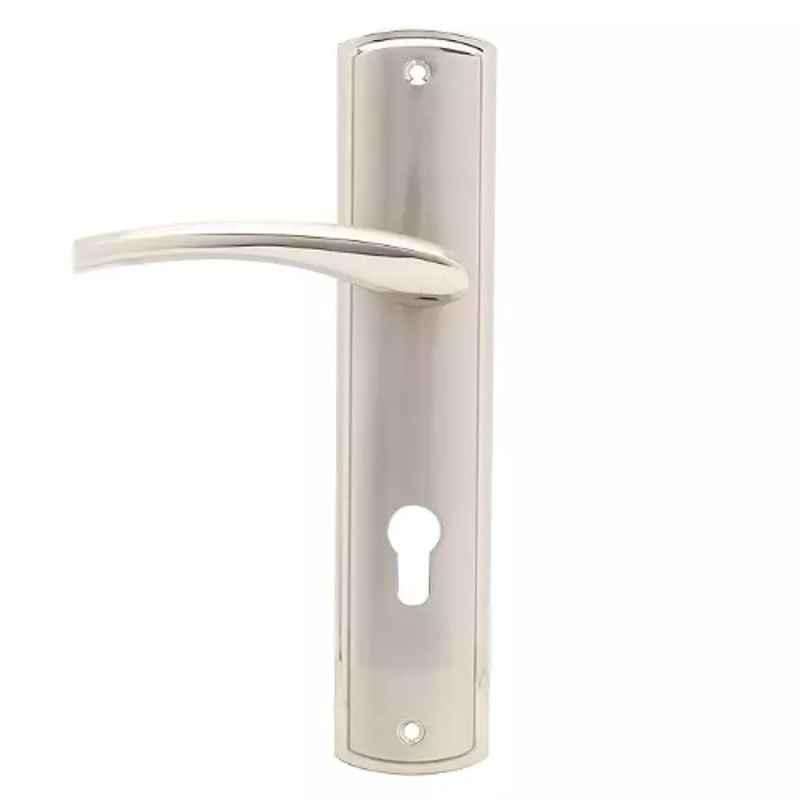 Dorset 10 inch Satin Chrome Finish Zinc Mortise Handle Lock Set, MLONASC