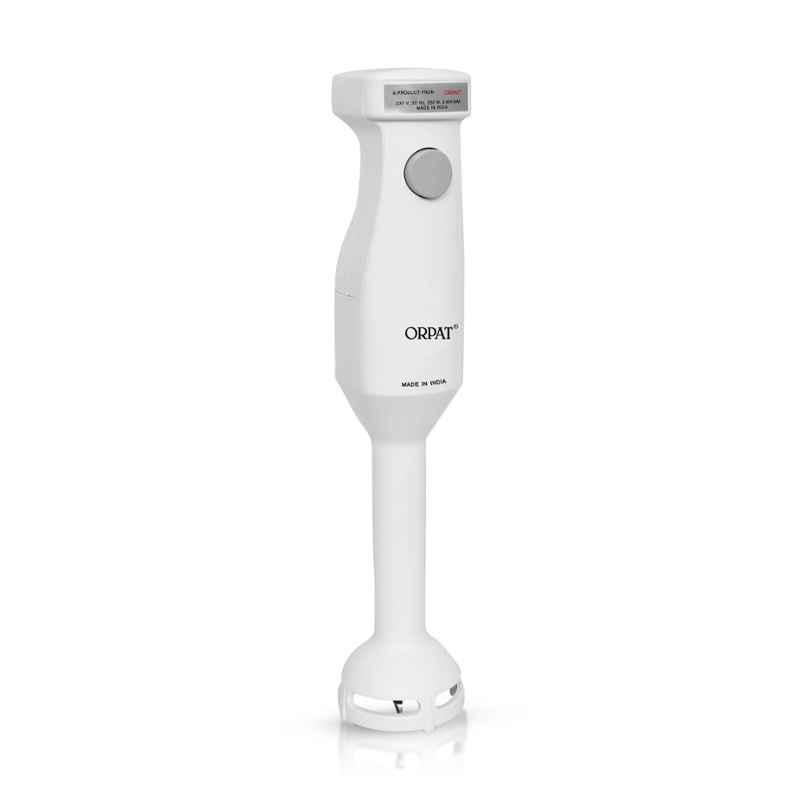 Orpat 250W 1800rpm White Hand Blender, HHB-100E