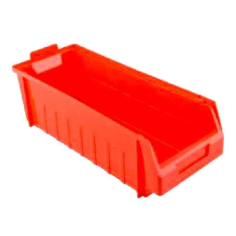 Ansh Supra 440x180x145mm Plastic Red Industrial Bin, ARTB-60