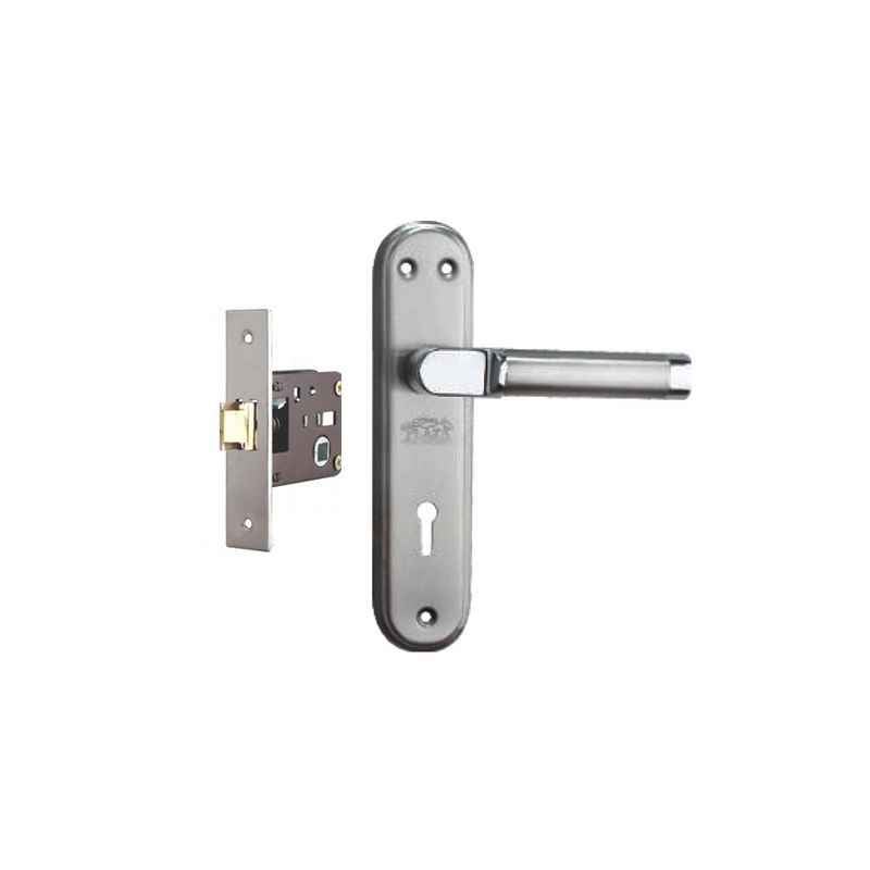 Plaza Regent SS Finish Handle with 200mm Baby Latch Keyless Lock
