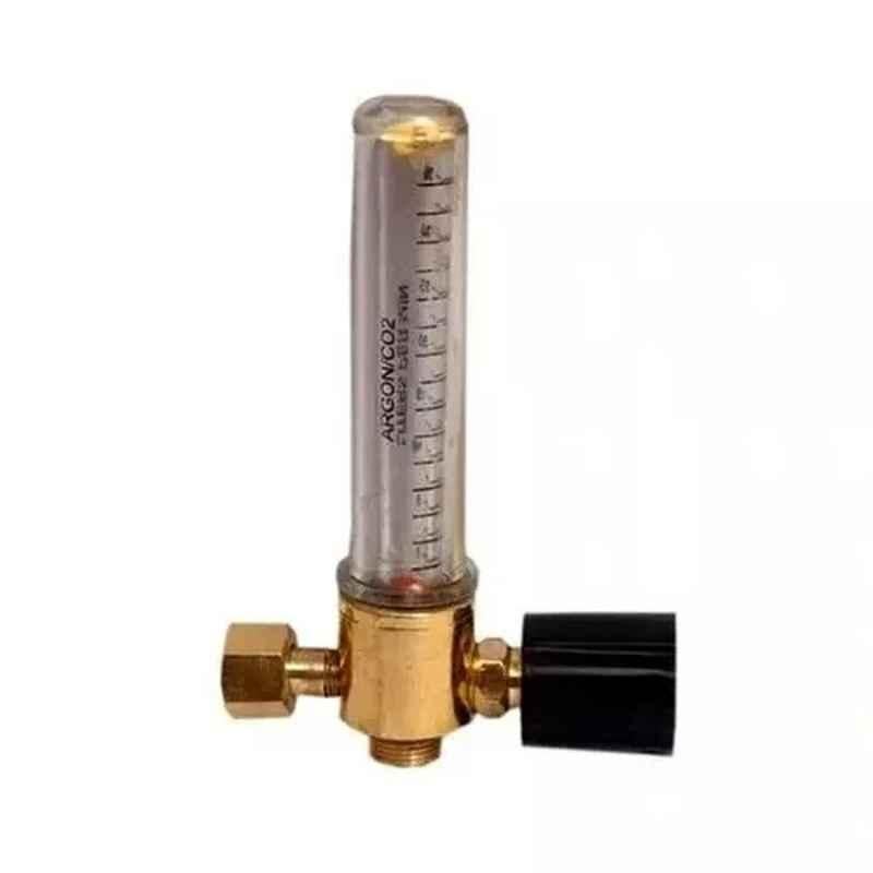 Minachi 0-30 lpm Brass Copper Tone Co2/Ar Gas Industrial Flow Meter