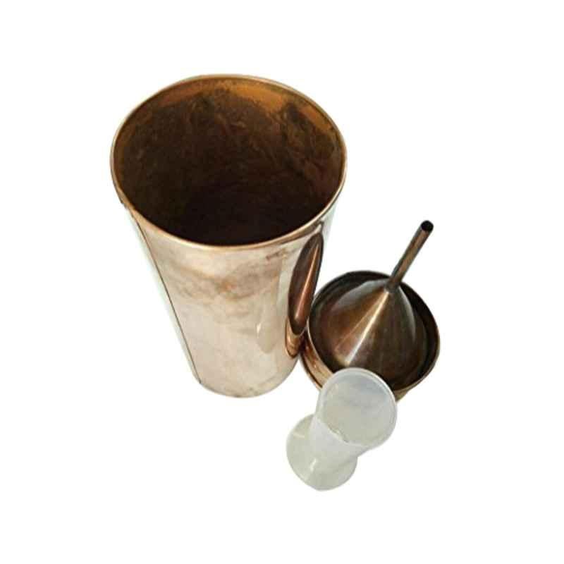 New Verma Copper Rain Gauge with Measuring Cylinder