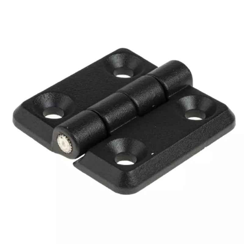 RS Pro 50x12mm Die Cast Zinc Powder Coated Finish Butt Hinge, 1104581 (Pack of 2)