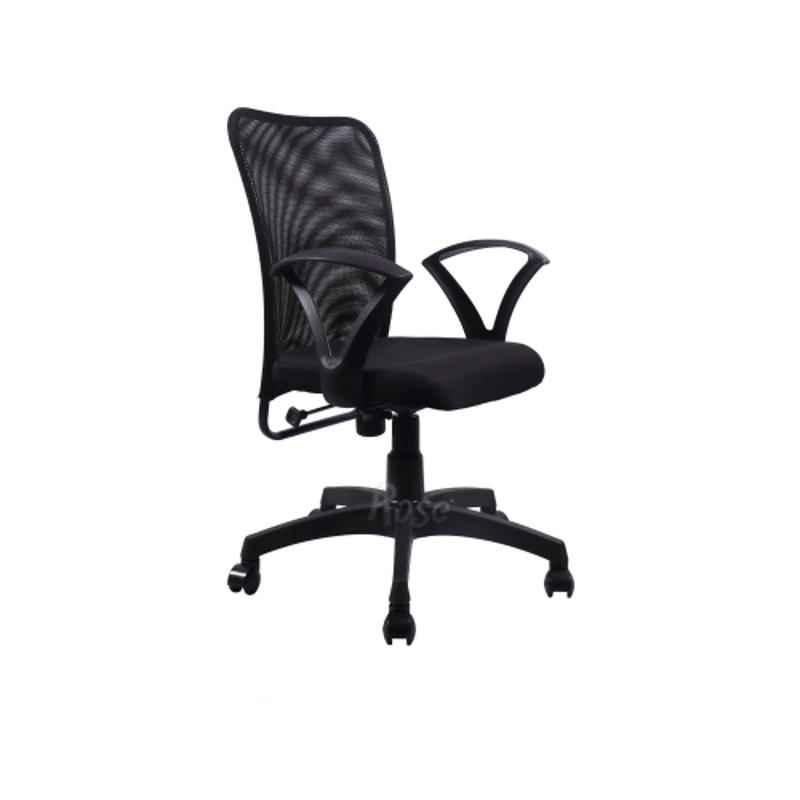 Rose Rdc Sigma Mesh Fabric Mid Back Ergonomic Black Office Chair