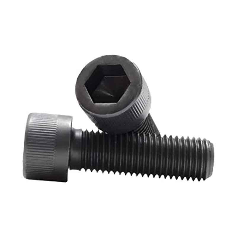 B K Jagan & Co M6x30mm Mild Steel Full Threaded Socket Head Cap Screw (Pack of 20)