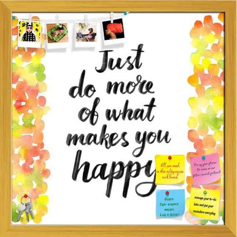 ArtzFolio 50.8x50.8x1cm Golden Printed Bulletin Notice Pin Soft Board, AZSAO41724450BLB_FR_L_03_GD