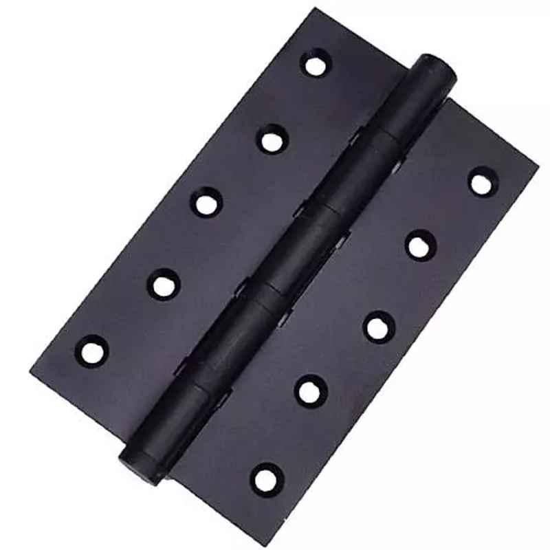 RiseOm 5x3 inch Black Matte Brass Ball Bearing Hinge, H7-9S3U-ULE0 (Pack of 3)