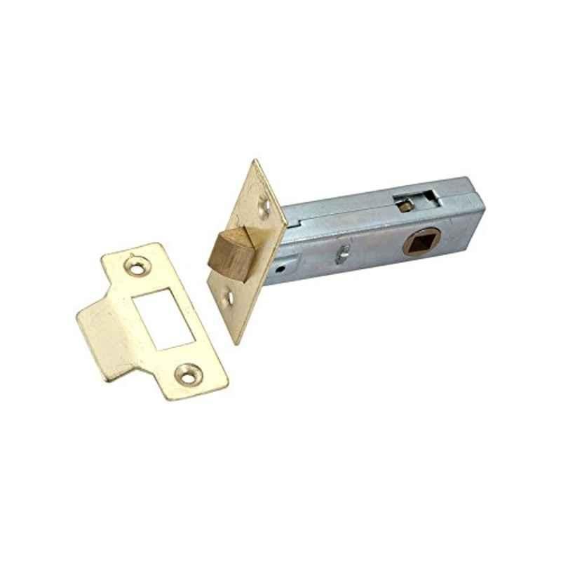 Screwtight 3 inch Iron Brass Tubular Latch, â€ŽS030802EB-2 (Pack of 2)