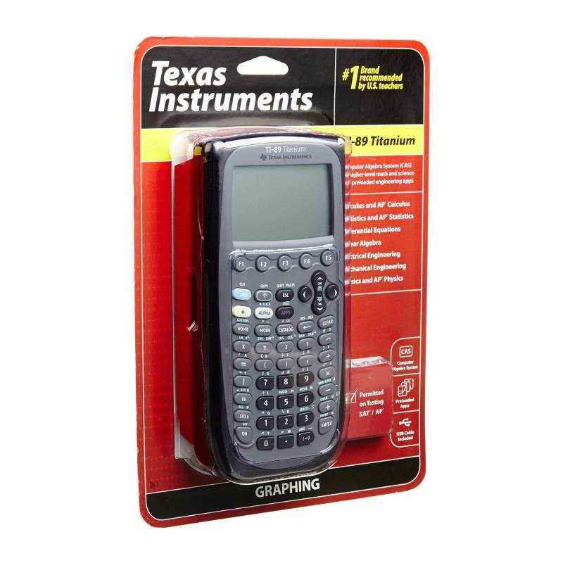 Texas Instruments TI-89 Titanium 12 Digit Graphical Calculator