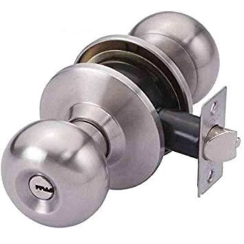 Smart Shophar 6.5 inch Stainless Steel Silver J3 Chef Latch Lock Light without keys, SLK40LL-Chef-OKSL6.5-P1 (Pack of 4)