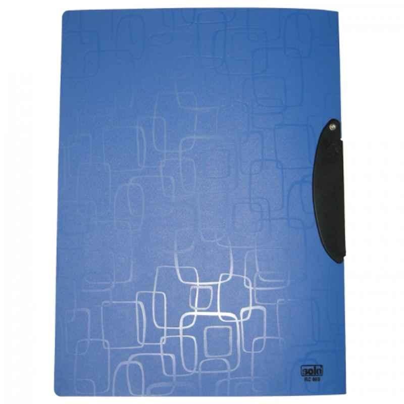 Solo A4 Blue Swing Clip Transparent Top Report Cover, RC603 (Pack of 80)