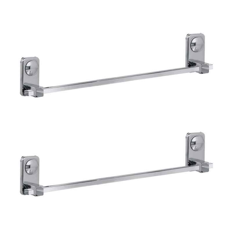 Abyss ABDY-1238 24 Inch Glossy Finish Stainless Steel Towel Rail (Pack of 2)