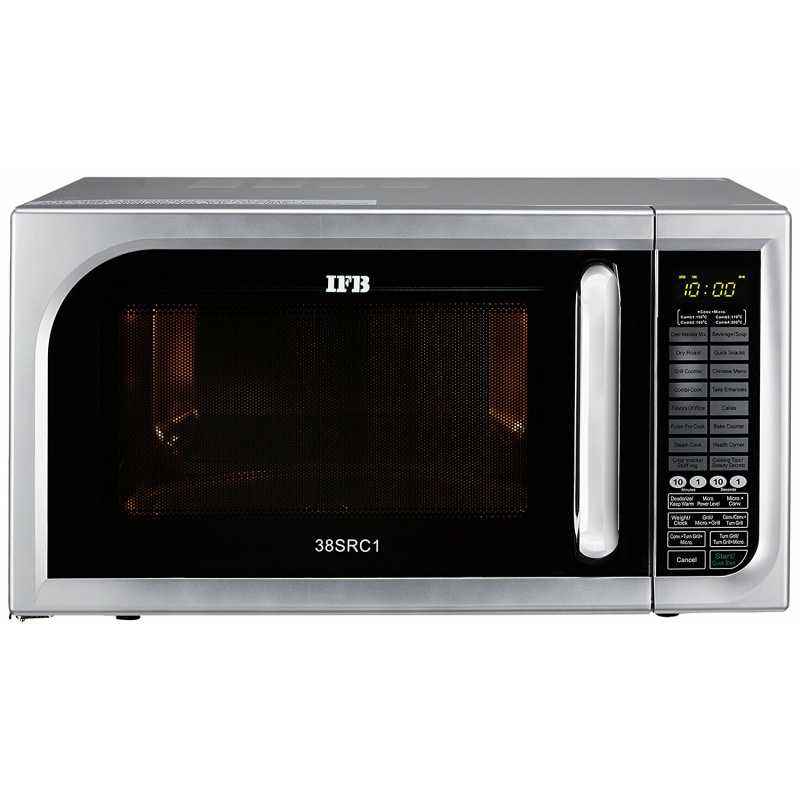 IFB 38 Litre Metallic Silver Convection Microwave Oven, 38SRC1