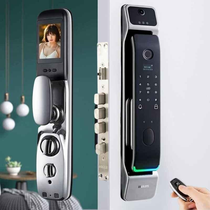 Golens X1Pro Alloy Steel 8 Ways Smart Digital Door Lock  with 3D Face Recognition