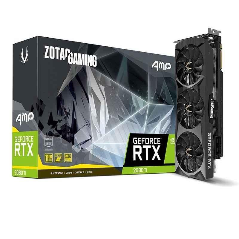 Zotac GeForce RTX 2080 Ti AMP 11GB Gaming Graphics Card, ZT-T20810D-10P