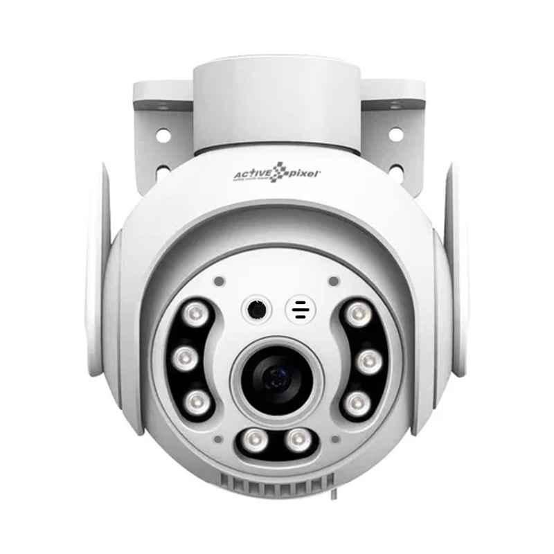 Active Pixel 4MP 1080p 360 deg WiFi Security Surveillance Camera with Motion Detection