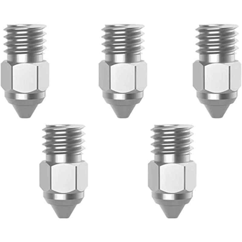 Creality 5 Pcs Copper Alloy MK-HF Nozzle Kit