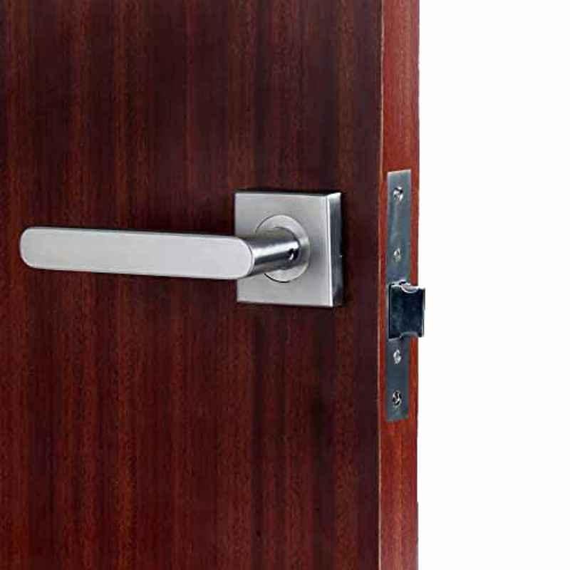 Homexpert MG304 Stainless Steel Silver Heavy Duty Mortise Door Lock Set with Bolt