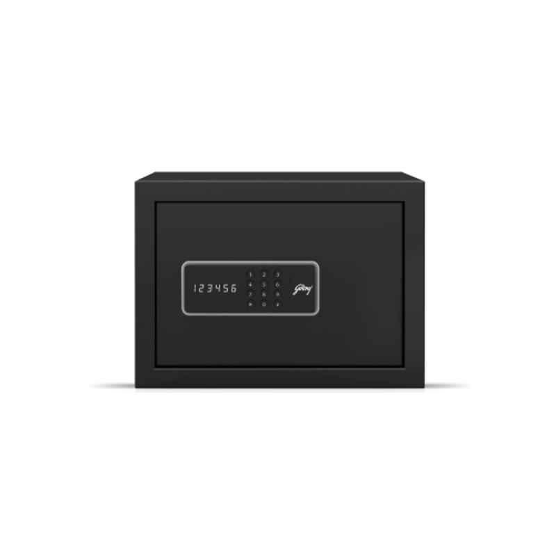 Godrej Odyssey Pro 15L Hotel Digital Safe Locker with Low Battery Indicator, Master Password & Mechanical Override Key (Tijori)