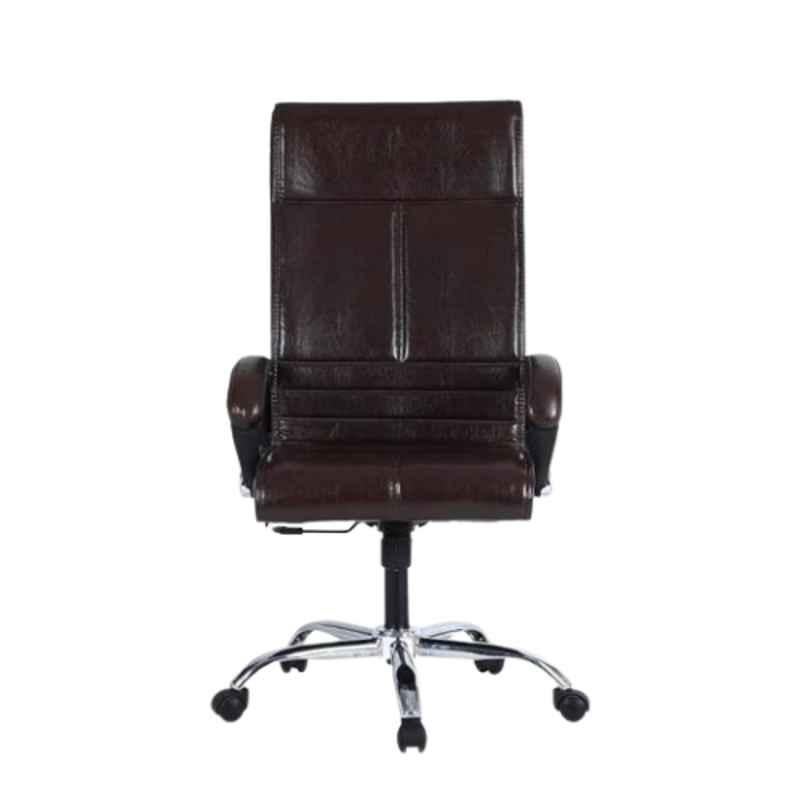 YTT Polypropylene Light Brown Height Adjustable High Back DIY Office Chair