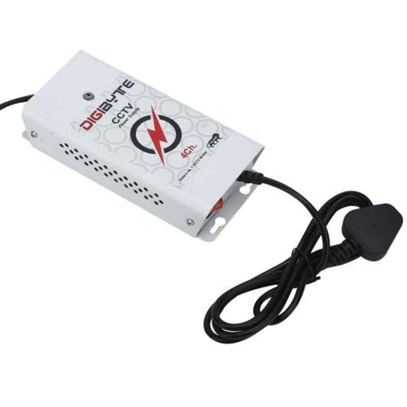 Digibyte 4 Channel Single Port CCTV Power Supply SMPS, DB-PS-4SP