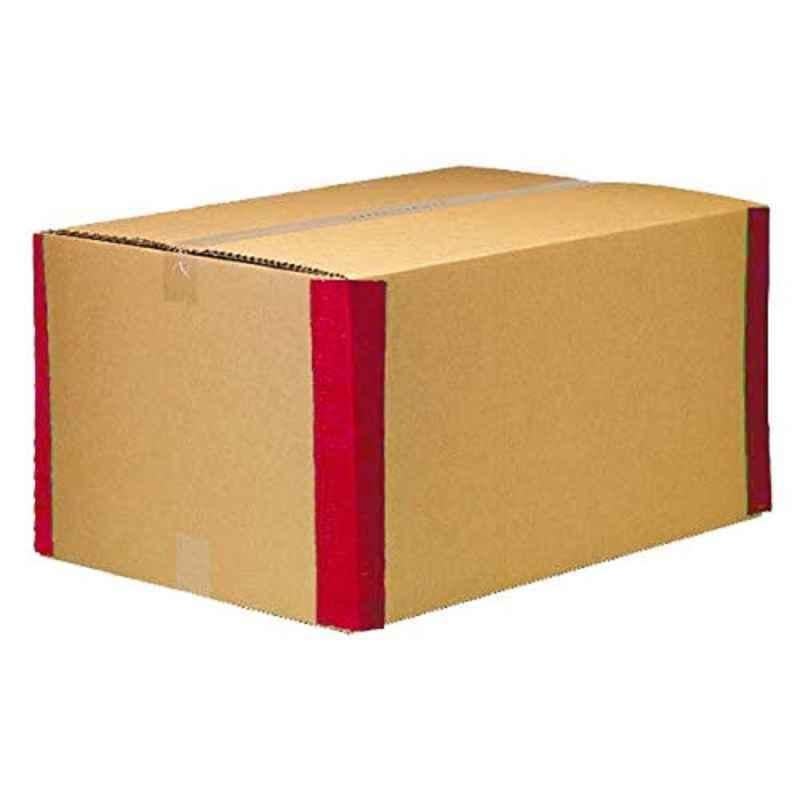 ABS 18x12x12 inch 5 Ply Paper Brown Rectangular Corrugated Box, ABS169 (Pack of 10)