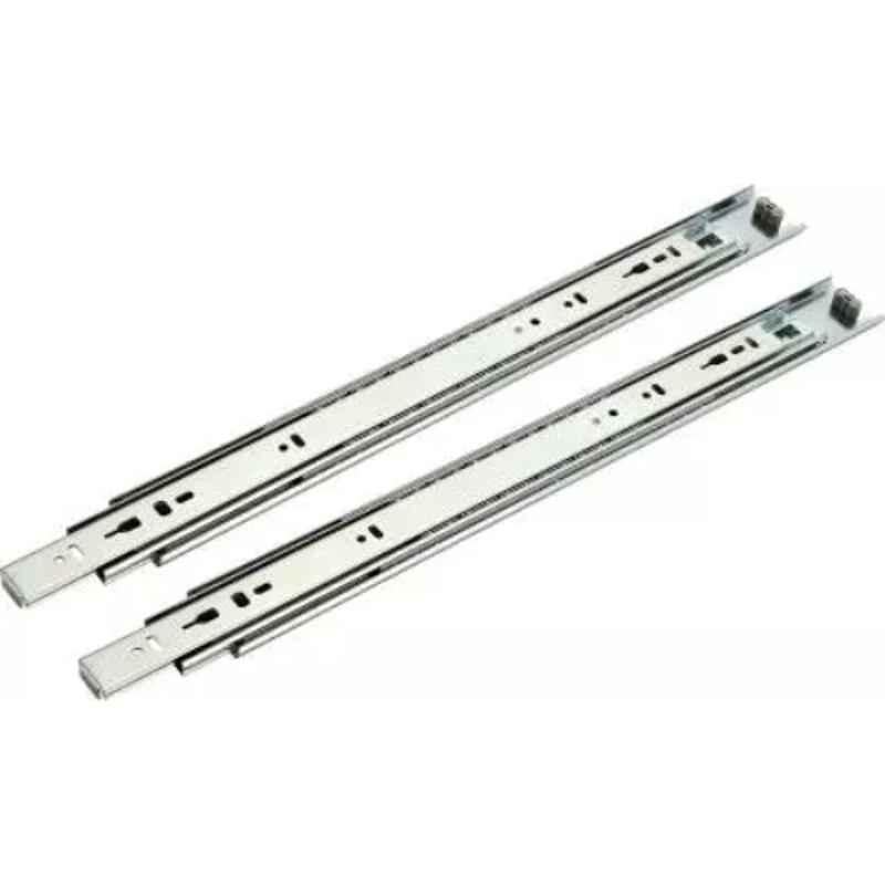 Bonus 600mm Mild Steel Zinc Plated Black Finish Side Mount Drawer Slide