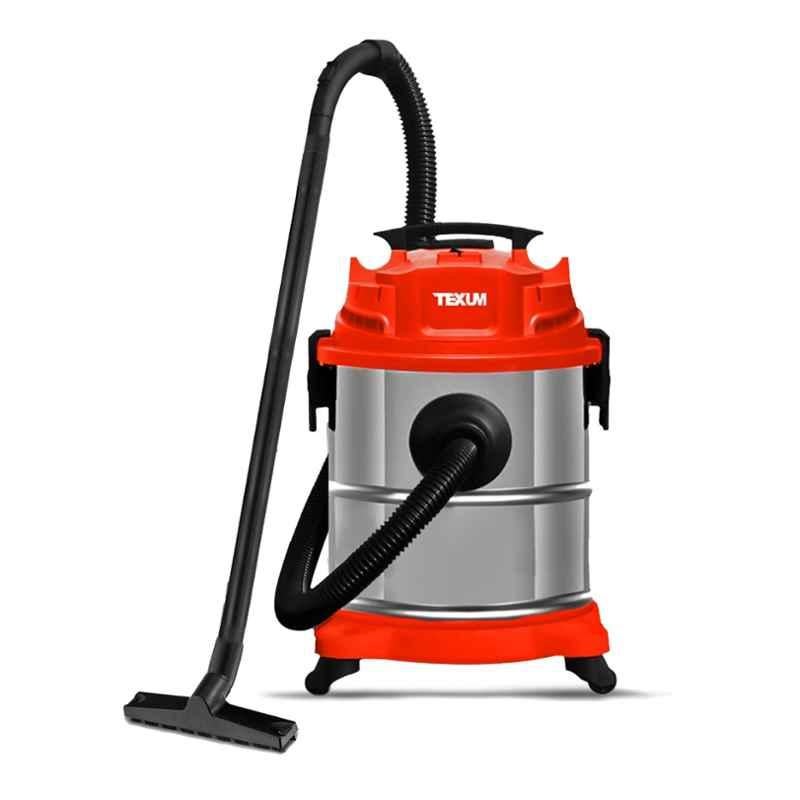 TEXUM TVC-20 1500W 21kPa Silver Wet & Dry Car Vacuum Cleaner with 17 Litre Tank Capacity