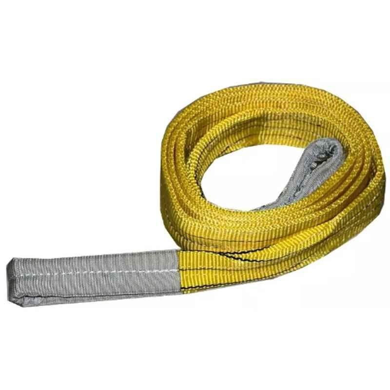 Sankalp 3Tonx2m Polyester Yellow Webbing Sling (Pack of 20)