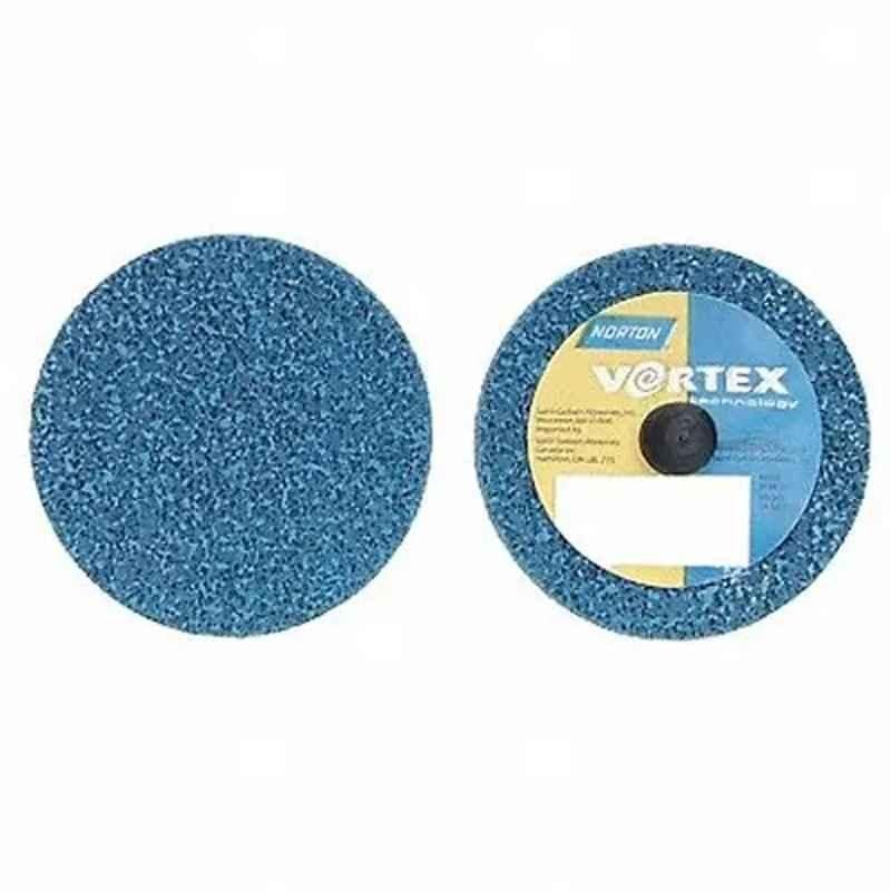 Norton 3 inch Aluminum Oxide Non-Woven Blue xxlarge Grade Unitized Wheel, 28AA58