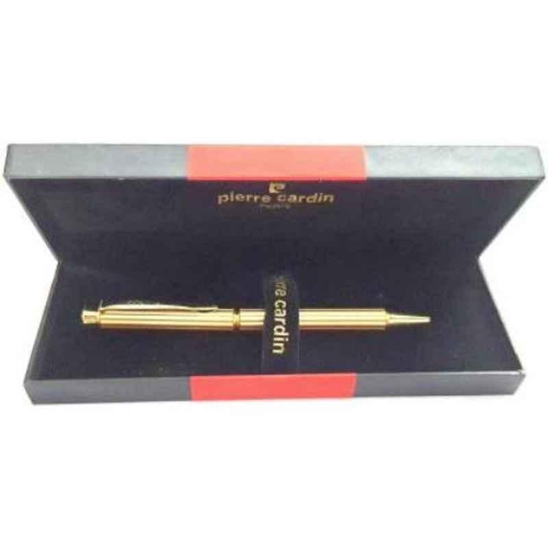 Pierre Cardin Blue Ink Paris Royale Exclusive Satin Gold Ball Pen