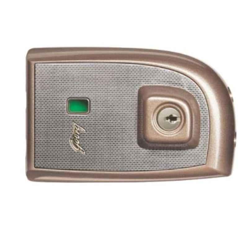 Godrej Astro EXS+ 2C Milano Bronze Lock for Double Door, 3394