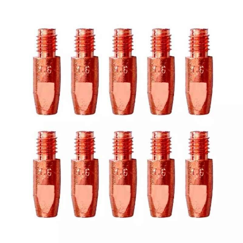 Minachi 8x30mm Copper Standard CO2 Welding Tip (Pack of 10)