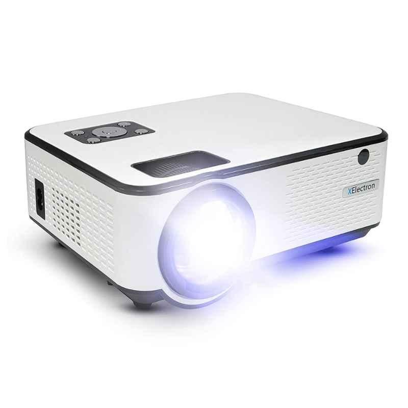 Xelectron C9 Miracast Airplay 720p FHD LED Projector with 180 inch Display