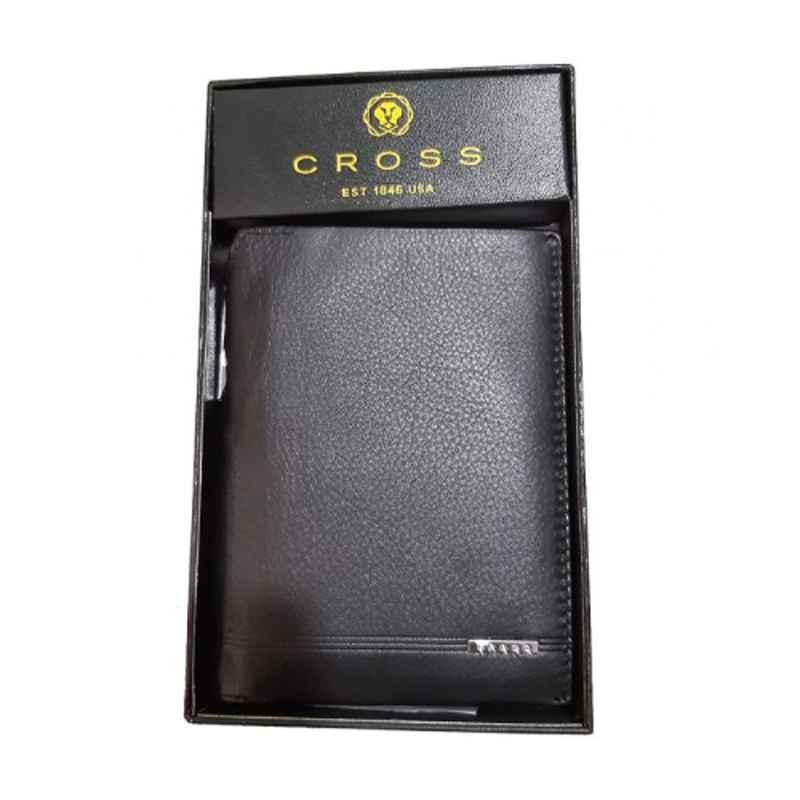 Cross Passport Wallet with Cross Agenda Black Ball Pen Set, AC018389_1-1
