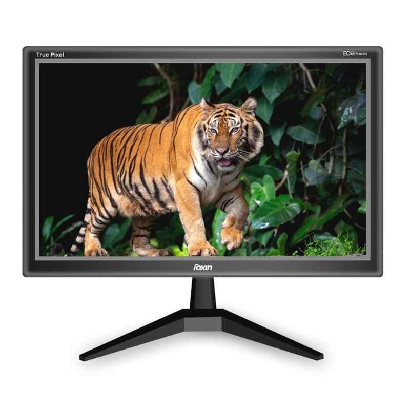 Foxin FM19 Crystal 18.5 inch LED Monitor with Wall Mounting Option & 1 Year Warranty, FOXLCD0033