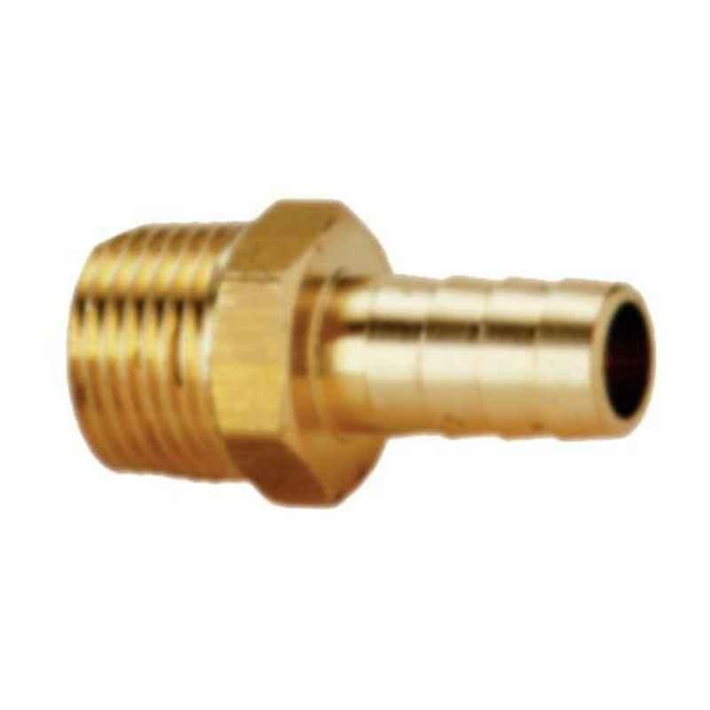 SFI 1/4-1/8 inch Brass Red.Hose Nose for Pneumatic Pipe Fitting