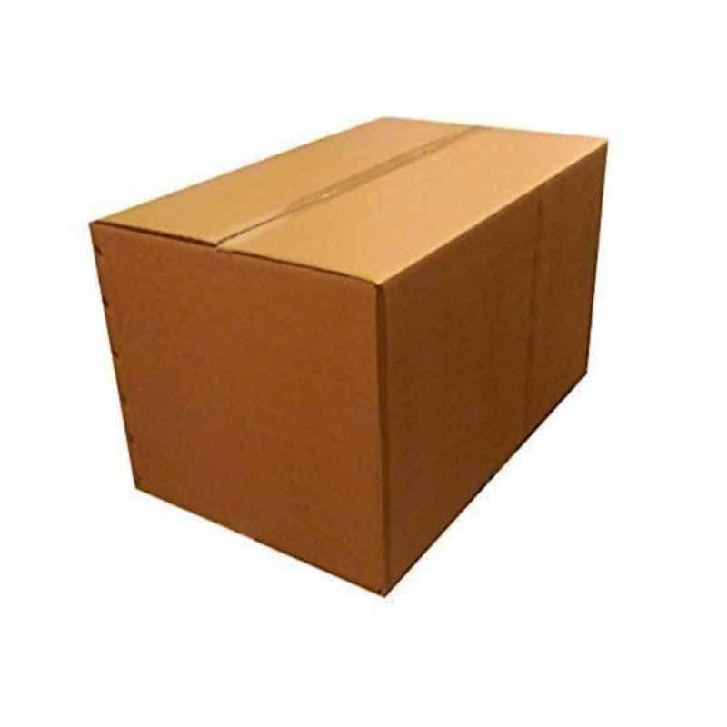 ABS 30x20x20 inch 5 Ply Paper Brown Rectangular Corrugated Box, ABS137 (Pack of 5)