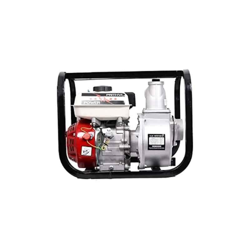 Prithvi Power 6.5HP 196cc Heavy Duty Square Frame Petrol Water Pump Set, WP-30-SQ