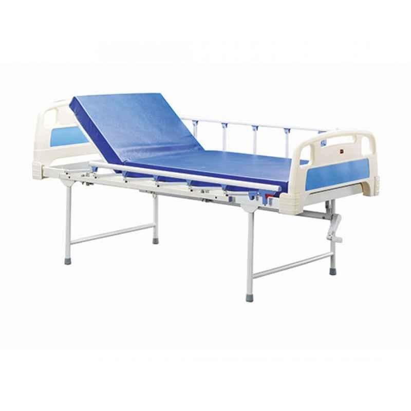 Wellton Healthcare Full Fowler Hospital Bed with Mattress & Side Railing, WH-609 C