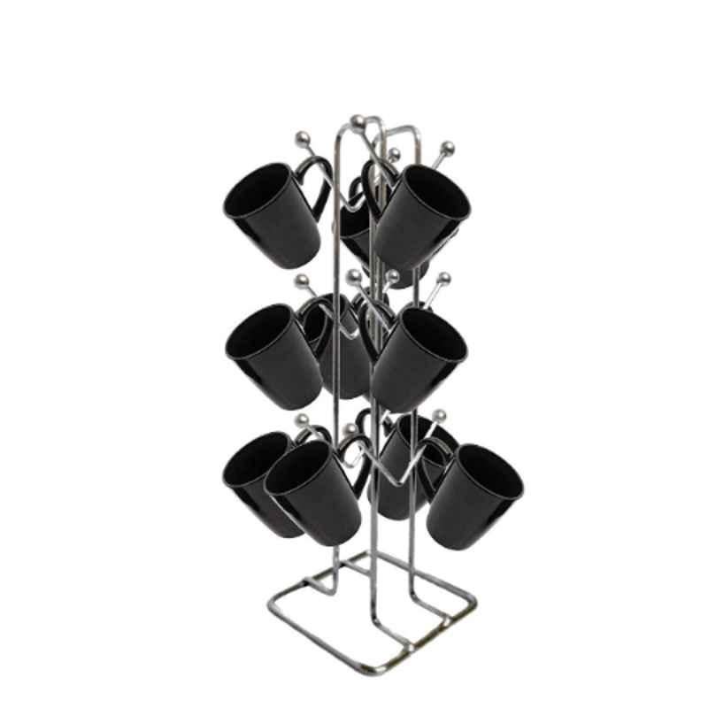 Nisko 12 Hooks Alloy Steel Coffee & Tea Cup Stand
