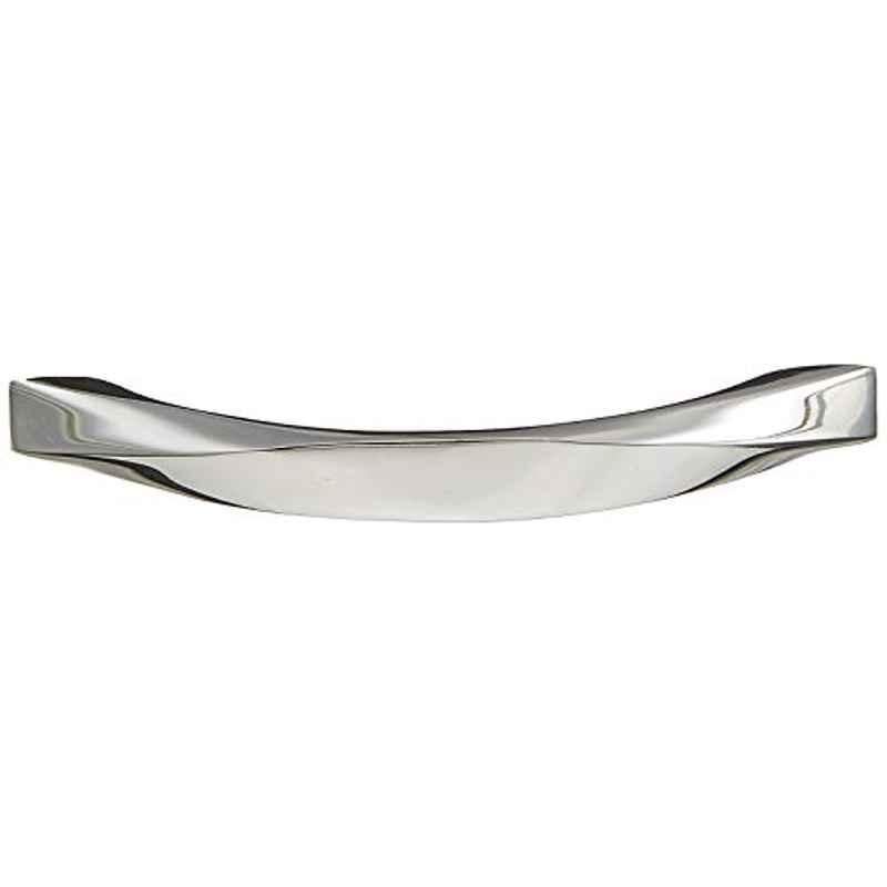 Aquieen 96mm Malleable Chrome Wardrobe Cabinet Pull Handle, KL-708-96-CP (Pack of 2)