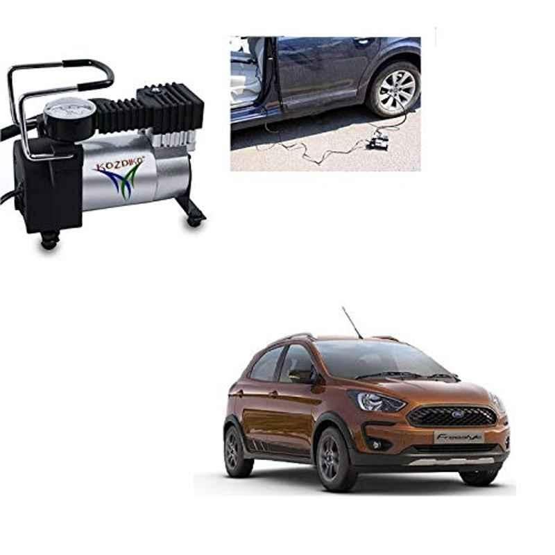 Kozdiko 12V DC Heavy Duty Metal Tyre Inflator for Ford Freestyle, Tyre_Inflator_D176