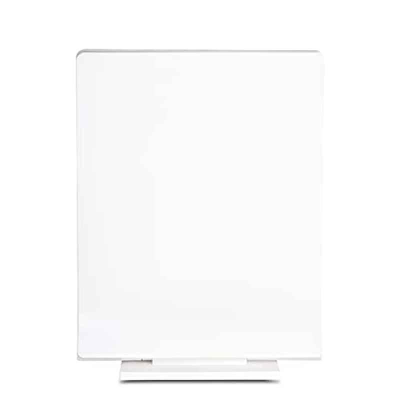 Elegant Casa 44x34cm White Sleek Design Soft-Closing PP Rectangle Toilet Seat Cover, A-13