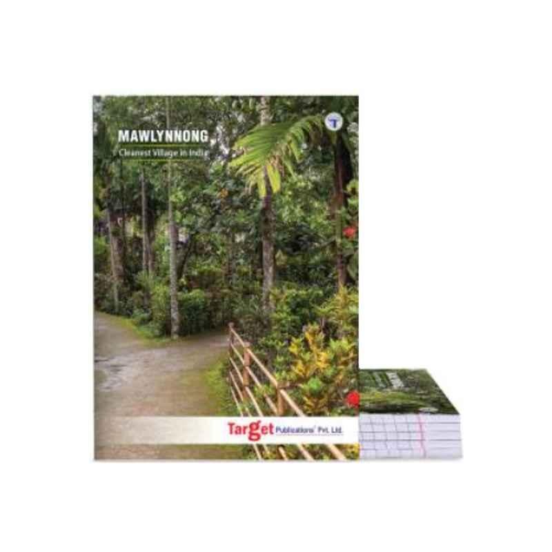 Target Publications India Mawlynnong-6 Regular 164 Pages Multicolour Ruled Long Notebook with Soft Cover (Pack of 6)